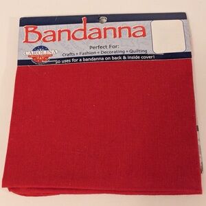Red Bandanna by Carolina Creative Products
